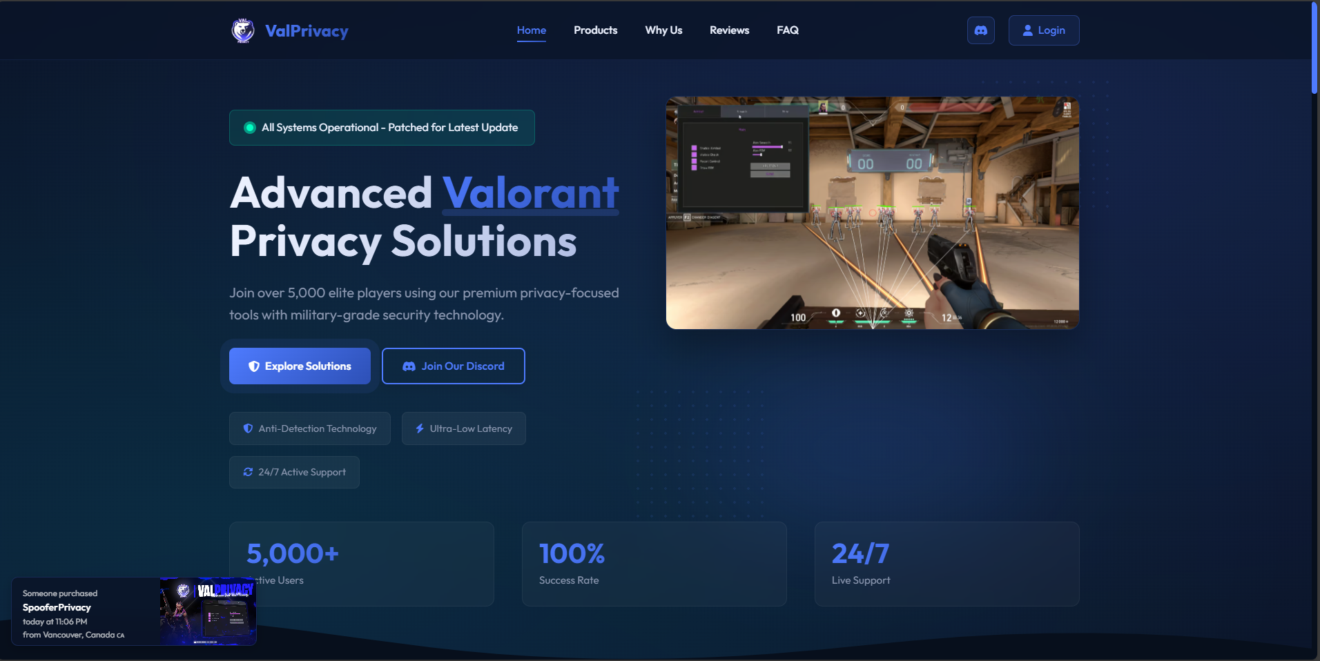 Aperçu du projet ValPrivacy